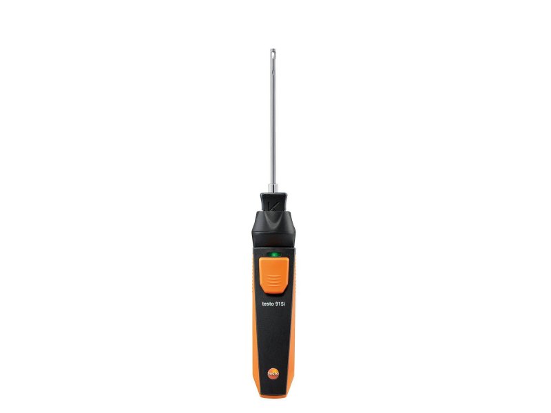 Testo 915i bezdrátový teploměr se sondou okolního vzduchu, Bluetooth ovládání, měřicí rozsah -50 až +400 °C
